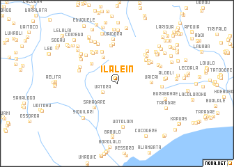 map of Ilalein