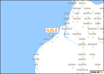 map of Ilale