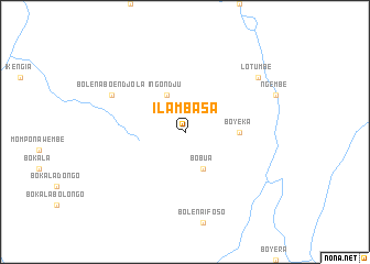 map of Ilambasa