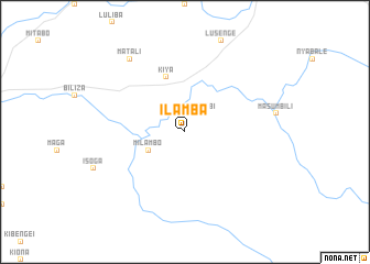 map of Ilamba