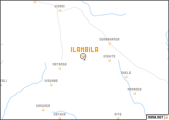 map of Ilambila