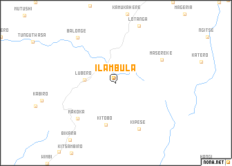 map of Ilambula