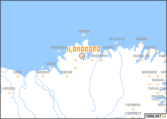 map of Ilamororo