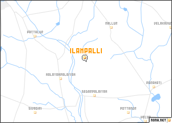 map of Ilampalli