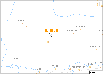 map of Ilanda