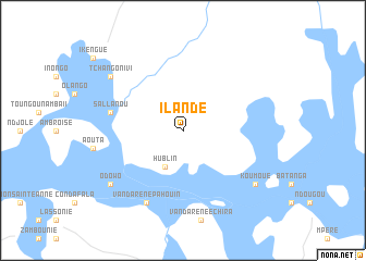 map of Ilandé