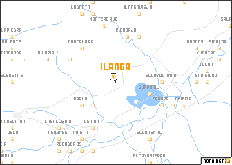 map of Ilanga