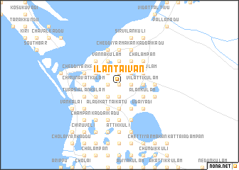 map of Ilantaivan