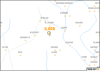 map of Ilara