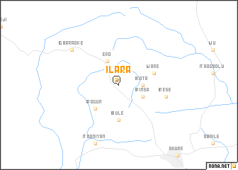 map of Ilara