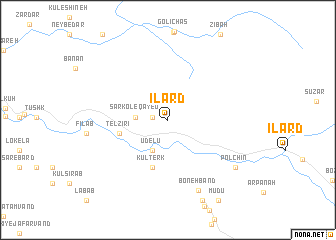 map of Īlard