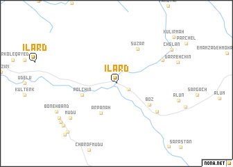 map of Īlard