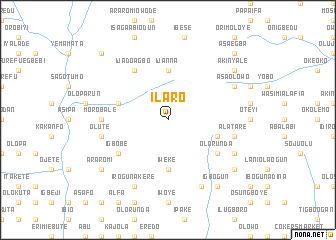 map of Ilaro