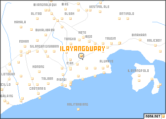 map of Ilayang Dupay