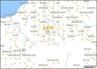 map of Ilaya