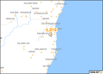 map of Ilaya