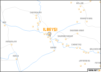 map of Īlbeygī