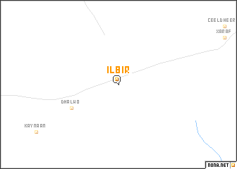 map of Ilbir