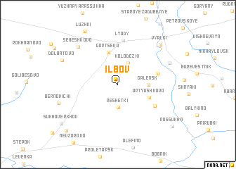 map of Il\