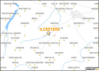 map of Il Cantone