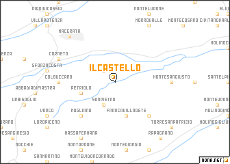 map of Il Castello