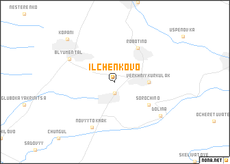 map of Ilʼchenkovo