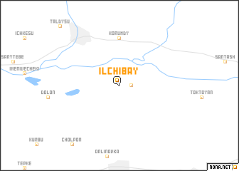 map of Ilʼchibay