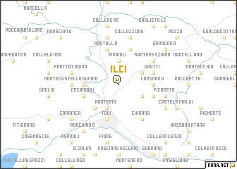 map of Ilci