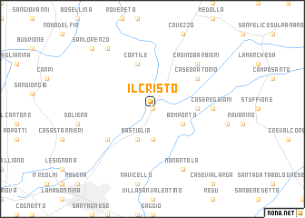 map of Il Cristo