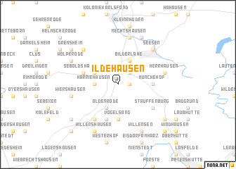 map of Ildehausen