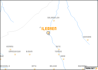 map of Īle Āmen