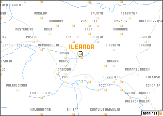 map of Ileanda