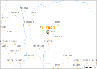 map of Ile Aro
