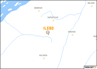 map of Ilebo