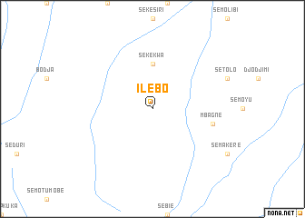 map of Ilebo