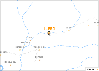 map of Ilebo