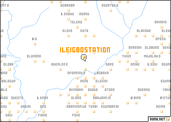 map of Ile Igbo Station
