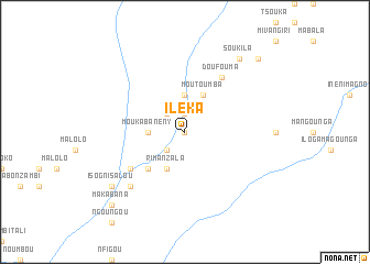 map of Iléka
