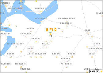 map of Ilela