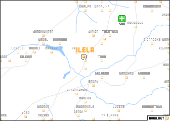 map of Ilela