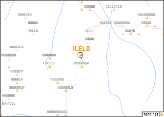 map of Ilelo