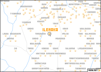 map of Ilémaka