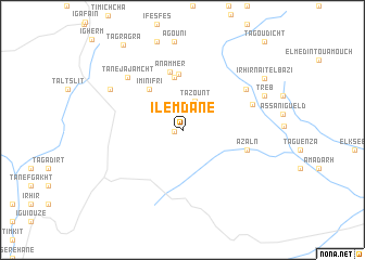 map of Ilemdane