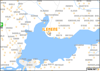 map of Ilemere