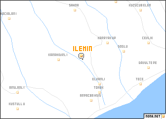 map of İlemin