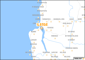 map of Ilende