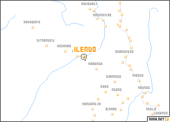 map of Ilendo