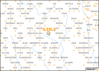 map of Ile Olu