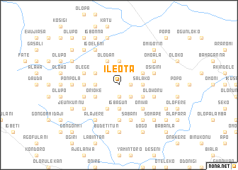 map of Ile Ota