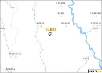 map of Ilesi